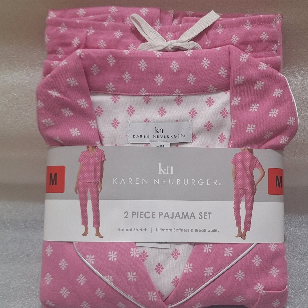Karen Neuburger Pink Pajama Set